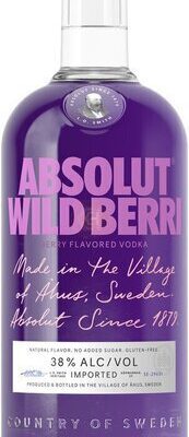 ABSOLUT WILD BERRY VODKA