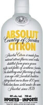 ABSOLUT CITRON VODKA