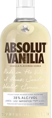 ABSOLUT VANILLA VODKA